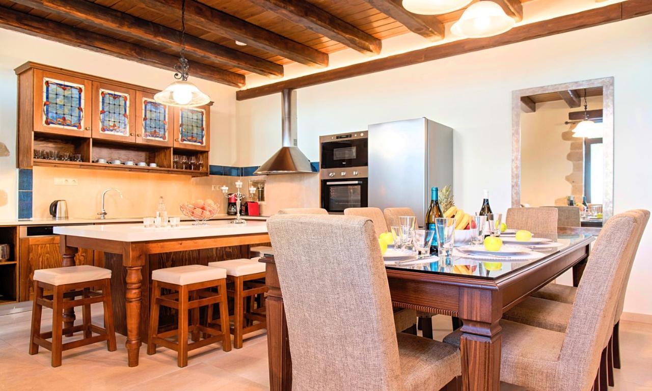 Steve Kois Villa Heated Pool Chania  Ngoại thất bức ảnh