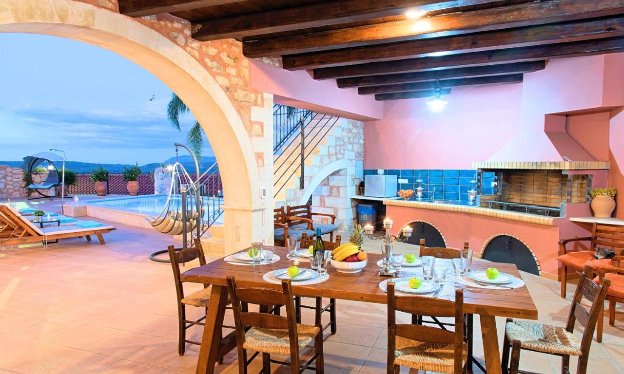 Steve Kois Villa Heated Pool Chania  Ngoại thất bức ảnh