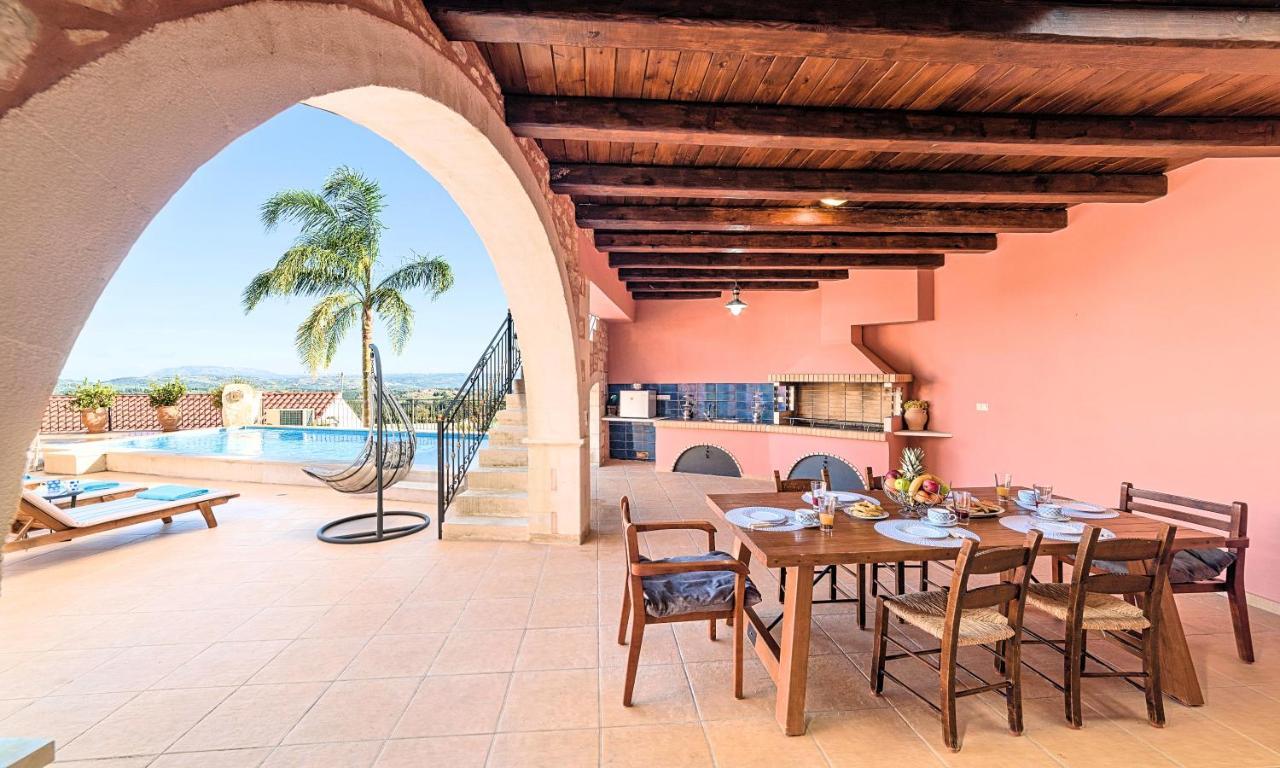Steve Kois Villa Heated Pool Chania  Ngoại thất bức ảnh