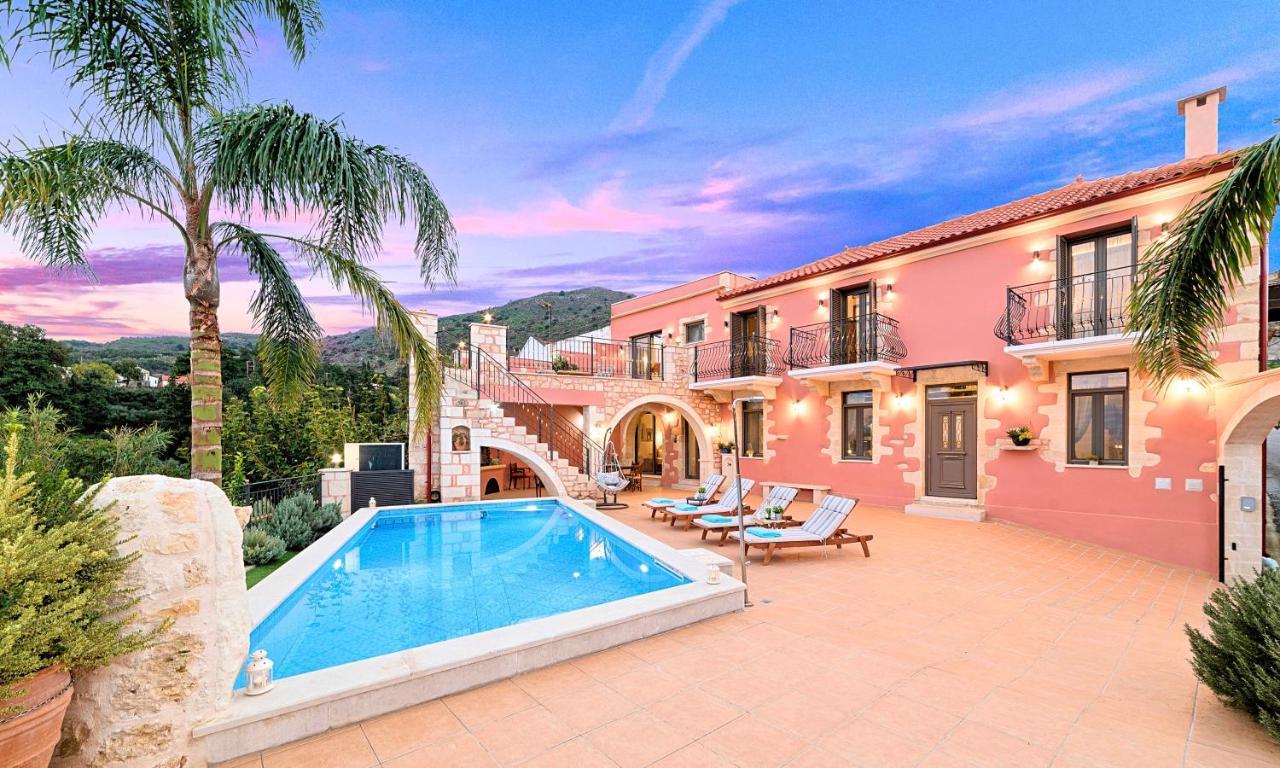 Steve Kois Villa Heated Pool Chania  Ngoại thất bức ảnh