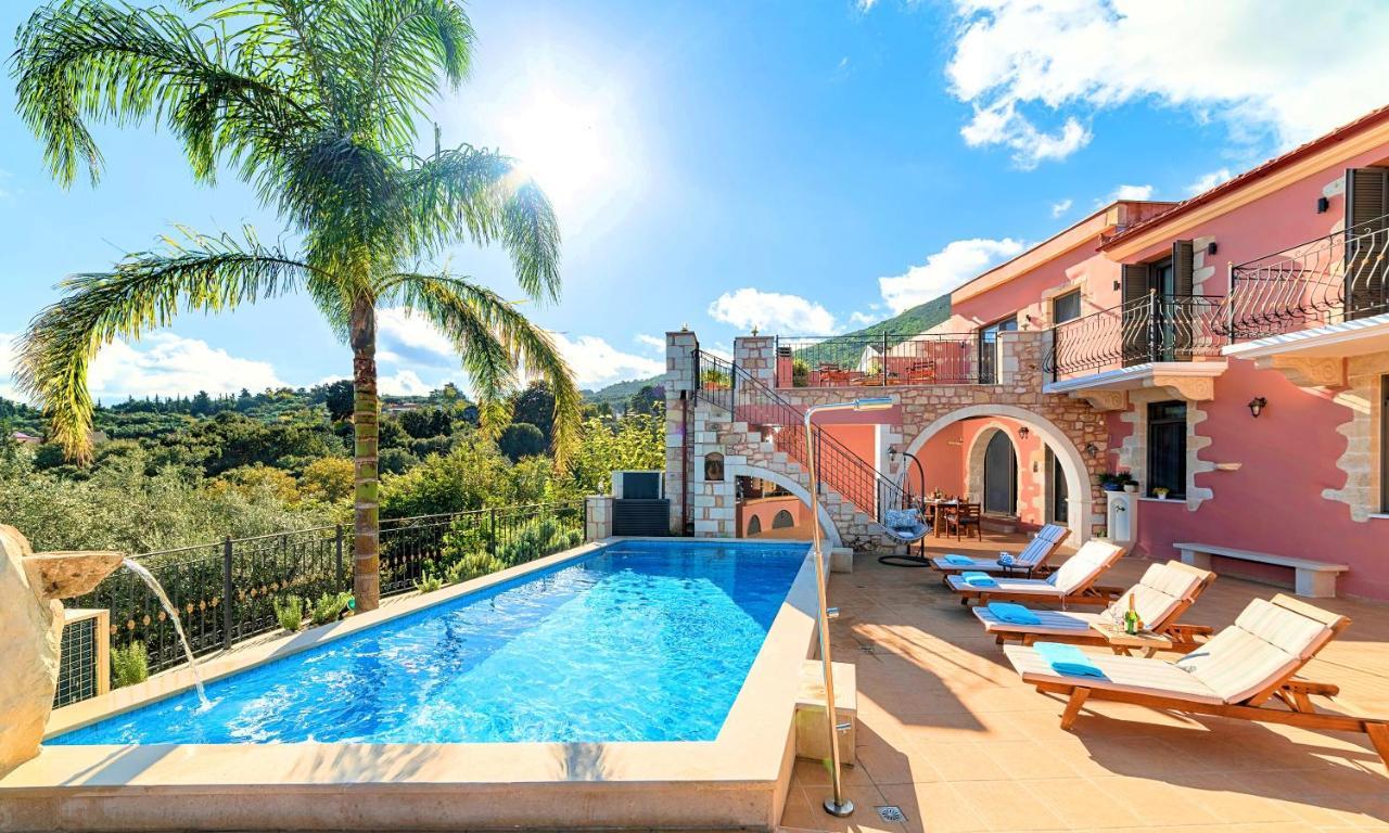 Steve Kois Villa Heated Pool Chania  Ngoại thất bức ảnh